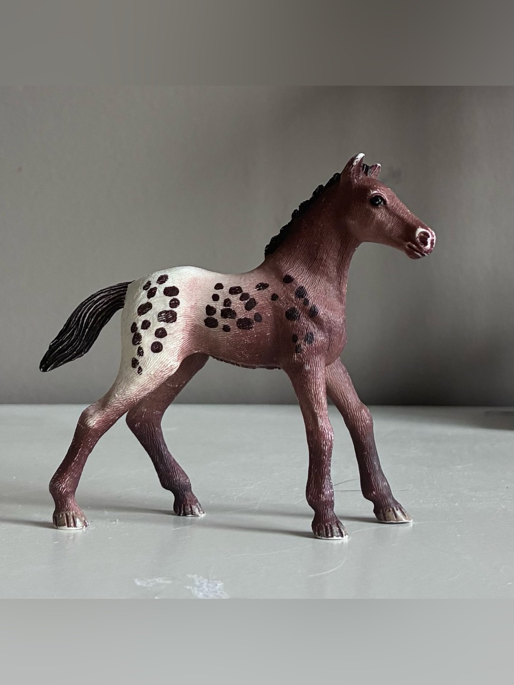 Schleich Appaloosa Foal 13862 Retired Horse Figurine